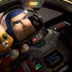 Buzz and Sox in a cockpit
